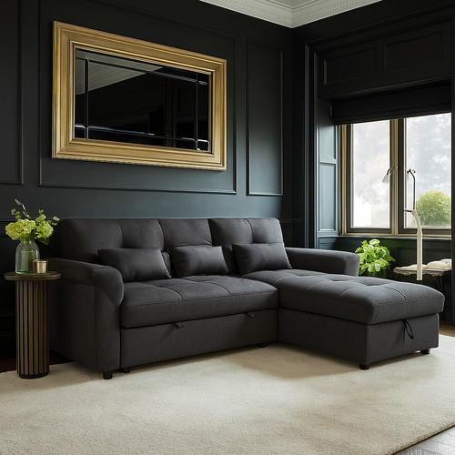 Seater corner sofa bed - seater, |