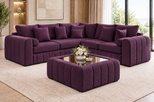 Modern shape corner sofa - shape,