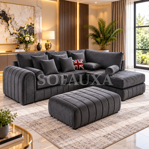 Luxury shape corner sofa - shape,