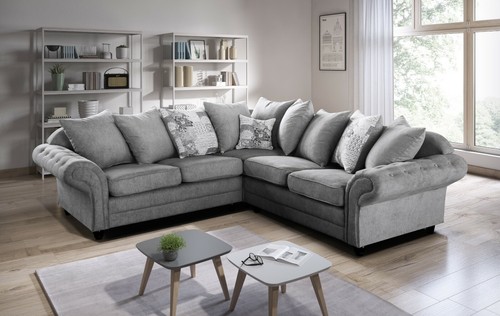 Chesterfield corner sofa - sofa, 4