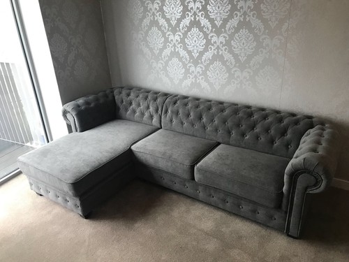 Chesterfield corner sofa - corner,