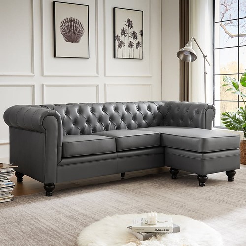 Hertford faux leather - faux, l