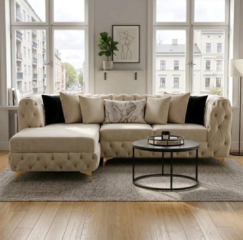 Luxury cream shape velvet - cream,