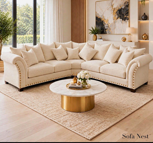 Sofa nest chesterfield shape - nest, l-shape