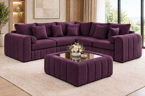 Modern shape corner sofa - l,