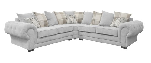 Chesterfield corner sofa suite - corner,