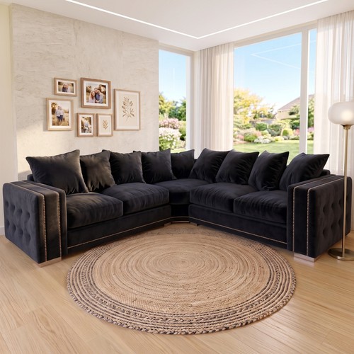 Ruby plush velvet corner - ruby,