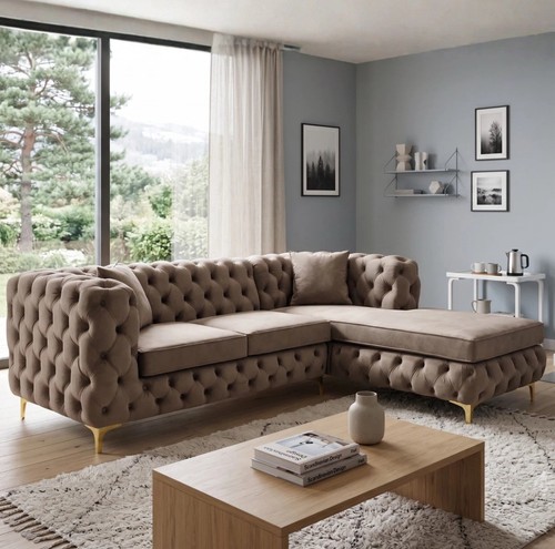 Shape fabric chesterfield - shape,