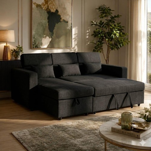 Seater sofa bed - l, shape